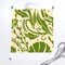 Green Yellow Nature Birds Victorian Summer Damask Olive Baroque Chinoiserie Rococo Art Nouveau Large Scale Custom Printed Fabric by Spoonflower Various Fabrics by the Yard or Fat Quarter